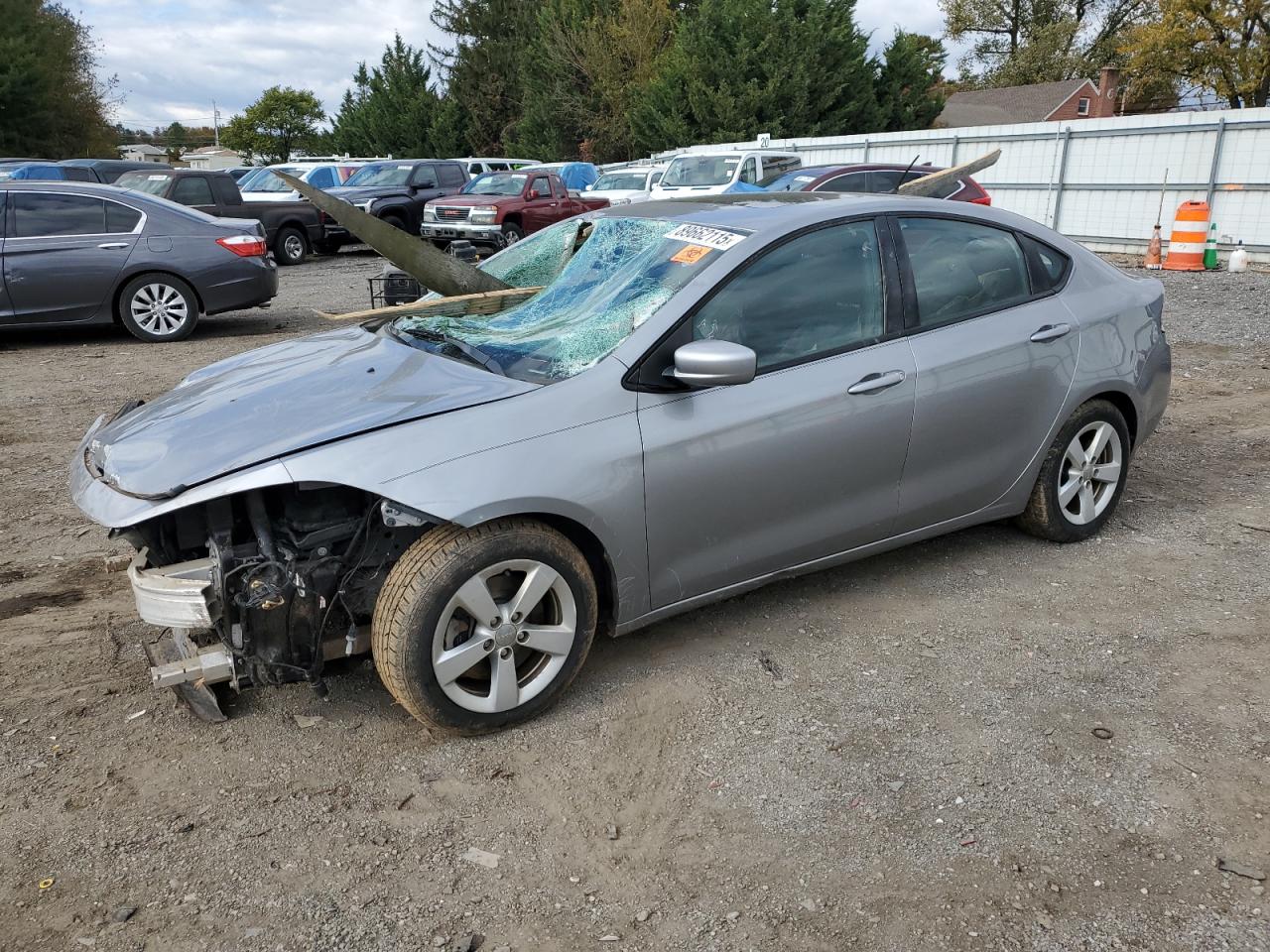 Lot #3304575441 2015 DODGE DART SXT