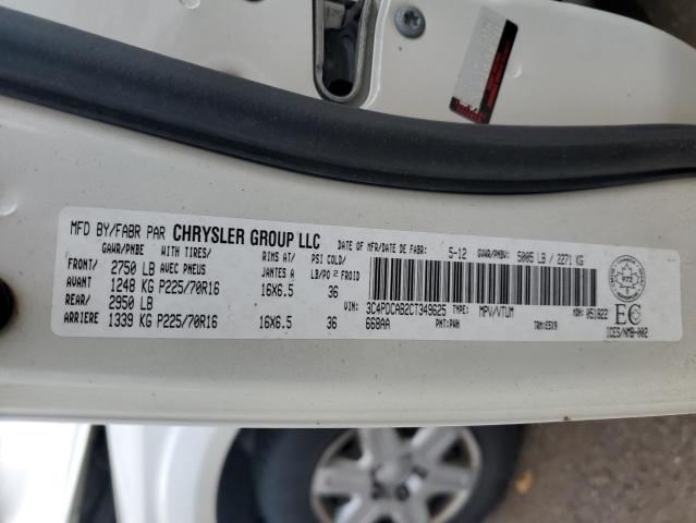 2012 DODGE JOURNEY SE - 3C4PDCAB2CT349625