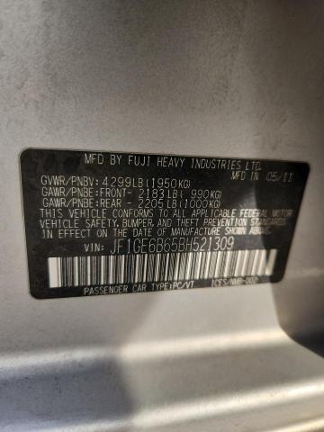 2011 SUBARU IMPREZA 2.5I PREMIUM #3271099667