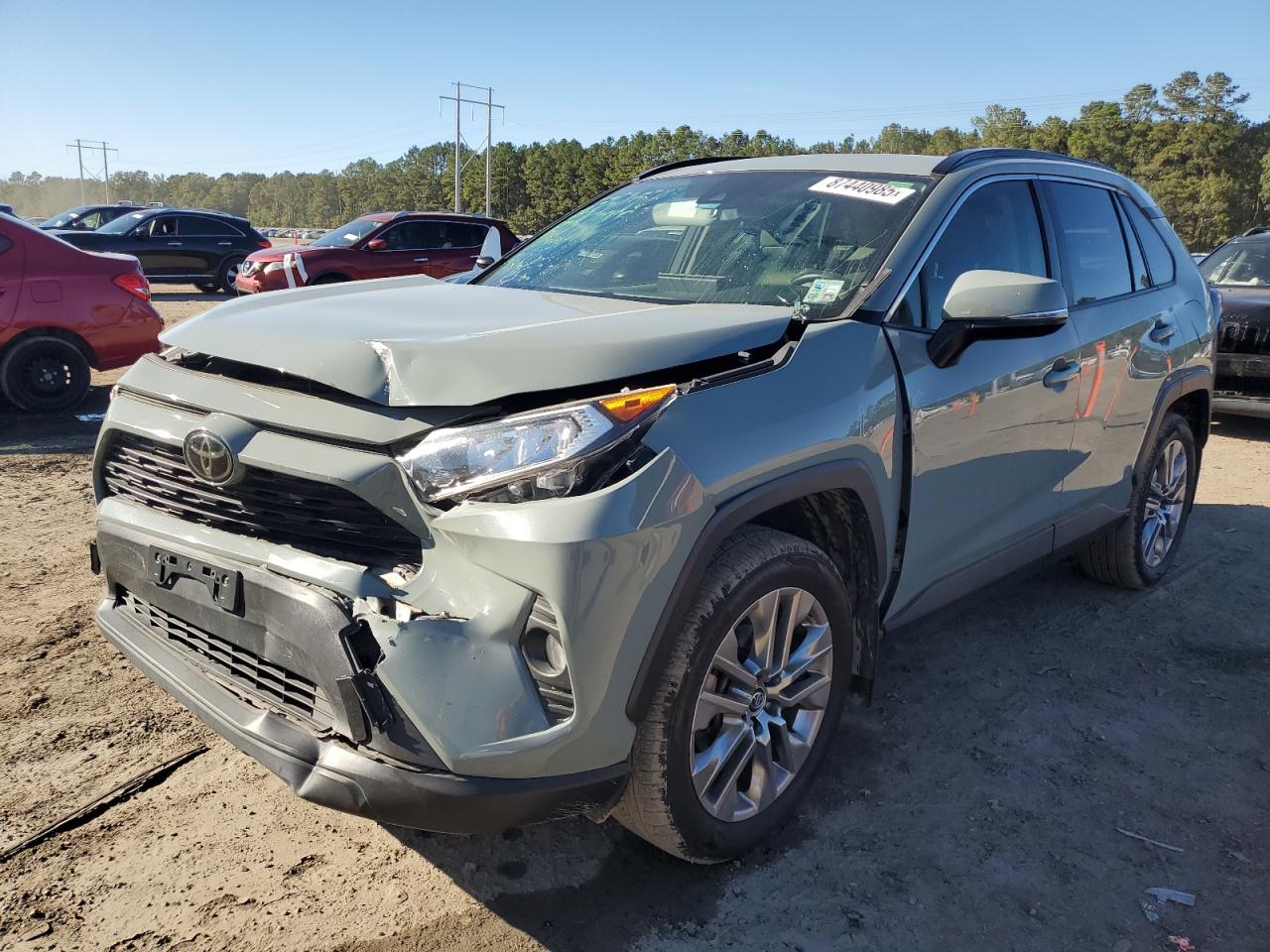 Lot #3311641223 2019 TOYOTA RAV4 XLE P