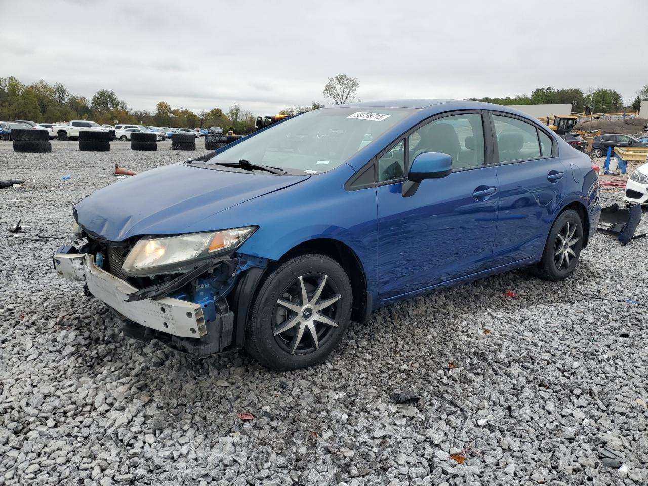 Lot #3309269616 2013 HONDA CIVIC LX
