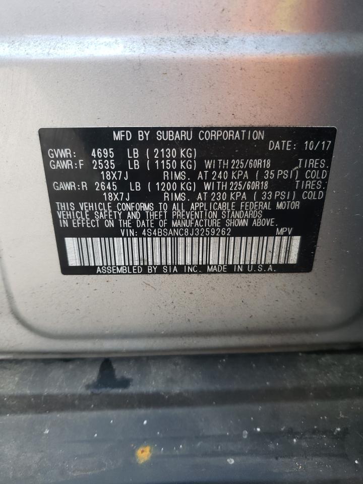 SUBARU OUTBACK 2.5I LIMITED