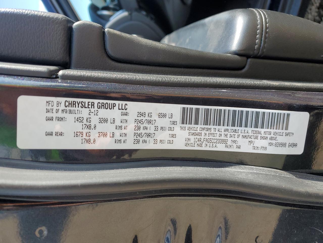 JEEP GRAND CHEROKEE LAREDO