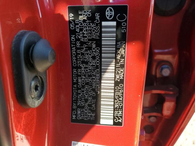 2020 TOYOTA COROLLA LE - JTDEBRBE0LJ009390