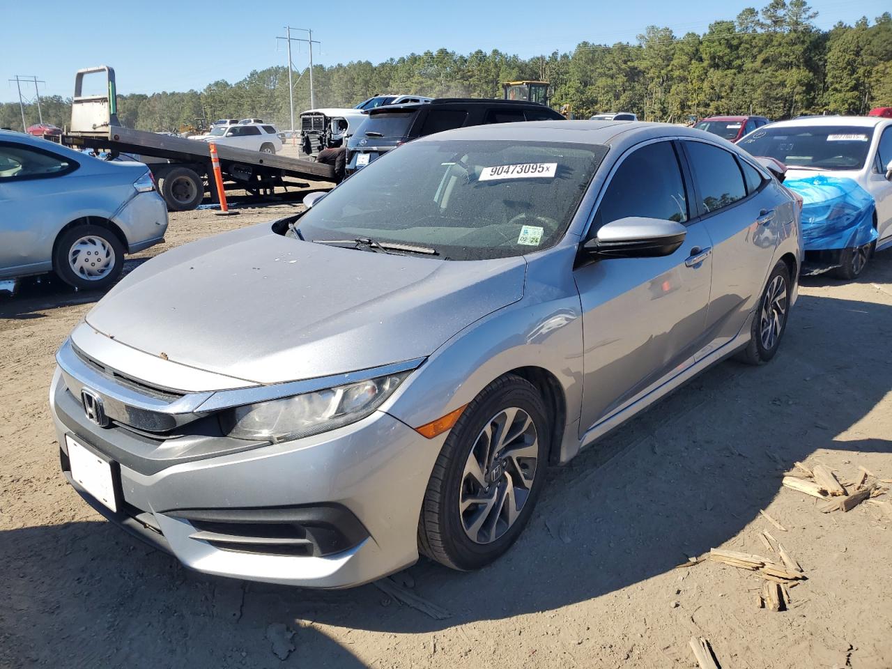 Lot #3311641237 2017 HONDA CIVIC EX
