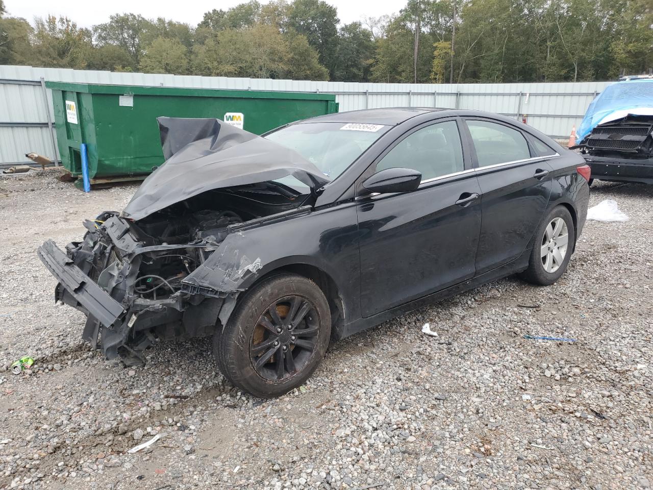 Lot #3309632056 2013 HYUNDAI SONATA GLS