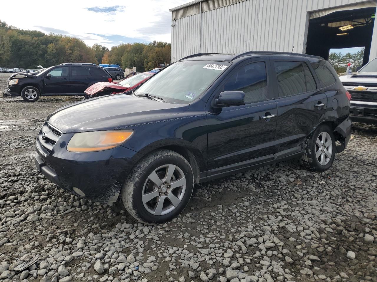 Lot #3278786615 2008 HYUNDAI SANTA FE S