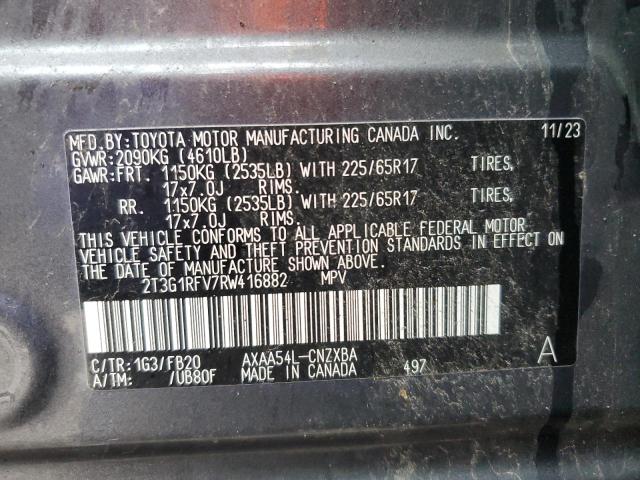 2024 TOYOTA RAV4 LE - 2T3G1RFV7RW416882