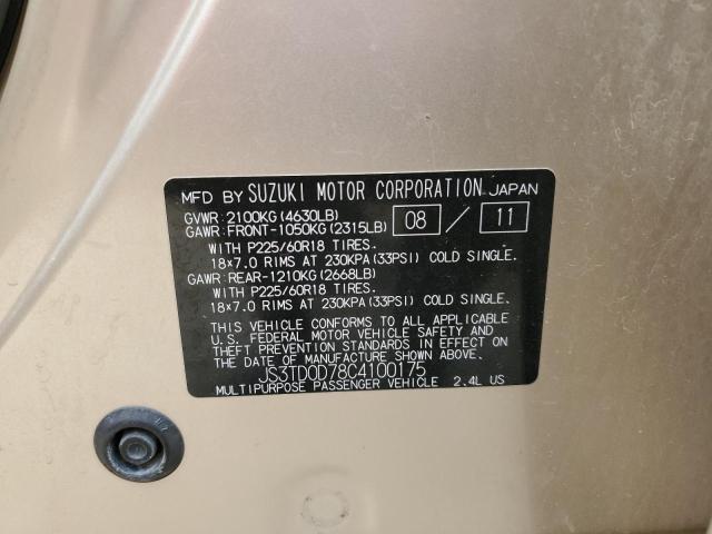 2012 SUZUKI GRAND VITA #3295438940