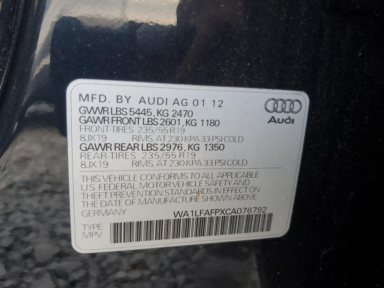 AUDI Q5 PREMIUM PLUS