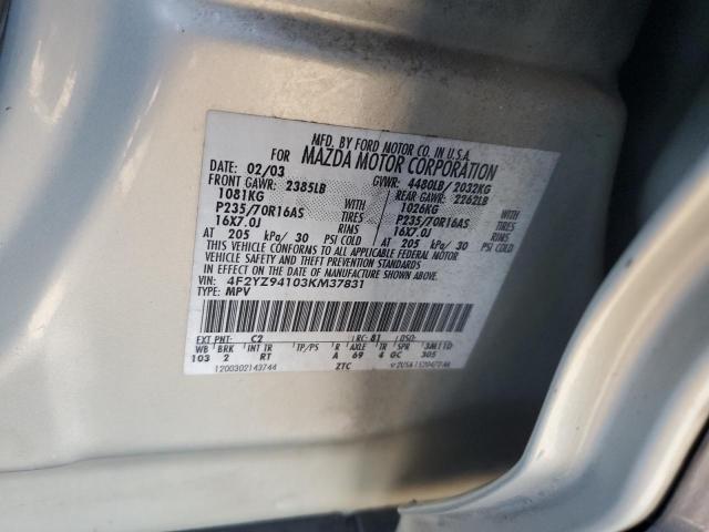 2003 MAZDA TRIBUTE LX #3287669027