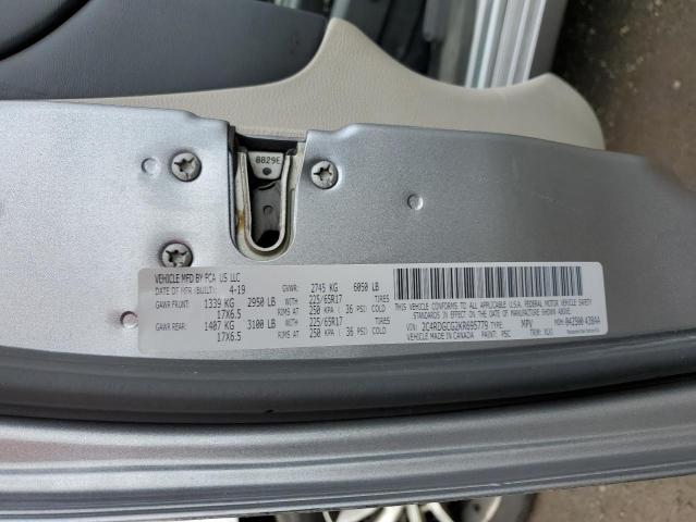 2019 DODGE GRAND CARA - 2C4RDGCG2KR695779