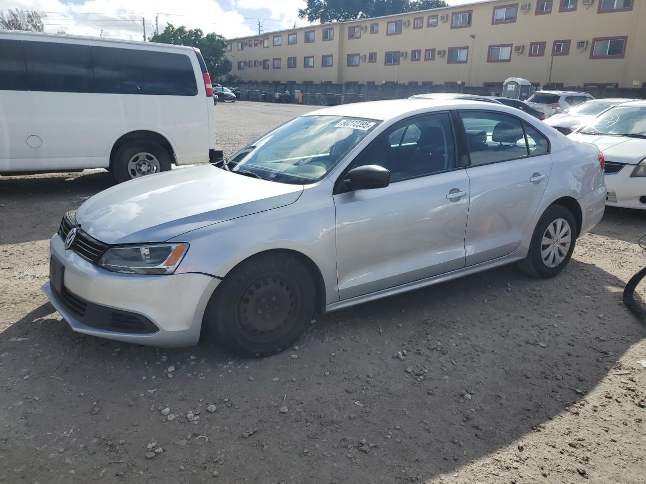 Lot #3302798925 2014 VOLKSWAGEN JETTA BASE