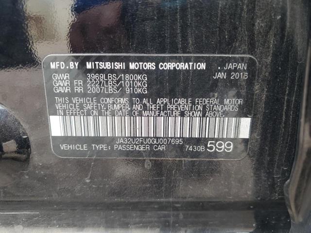 2016 MITSUBISHI LANCER ES JA32U2FU0GU007695