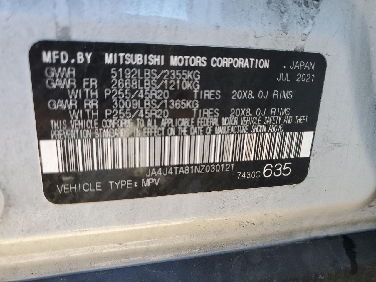 MITSUBISHI OUTLANDER ES