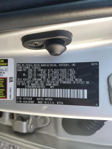 2014 TOYOTA VENZA LE - 4T3BA3BB9EU061825