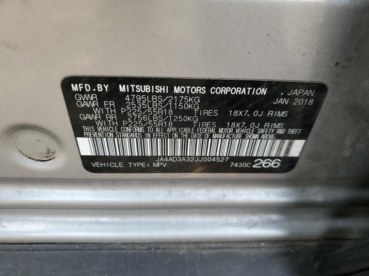 MITSUBISHI OUTLANDER SE