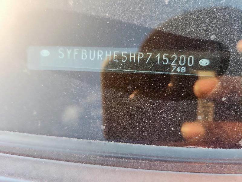 2017 TOYOTA COROLLA LE #3310469046