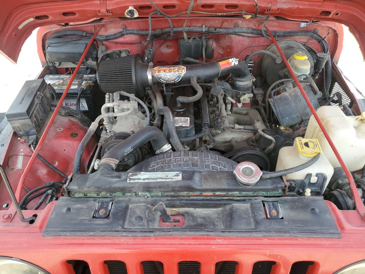 Lot #3276380692 1997 JEEP WRANGLER /