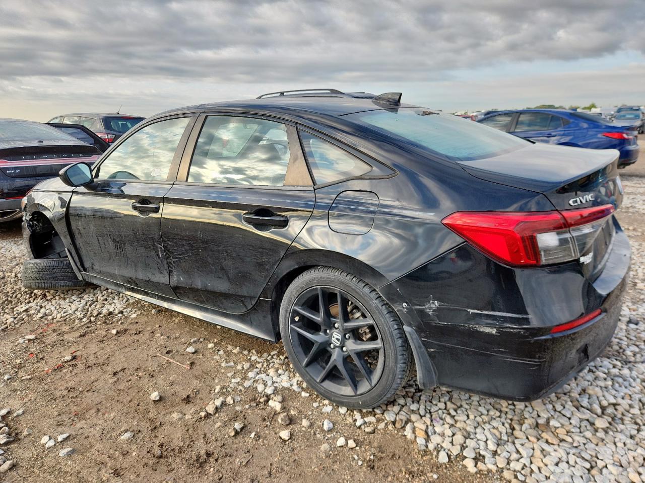 Lot #3290322951 2022 HONDA CIVIC SPOR