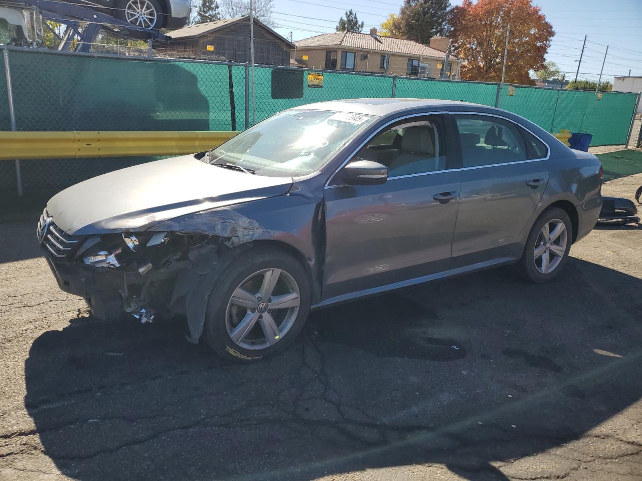 Lot #3287839090 2013 VOLKSWAGEN PASSAT SE