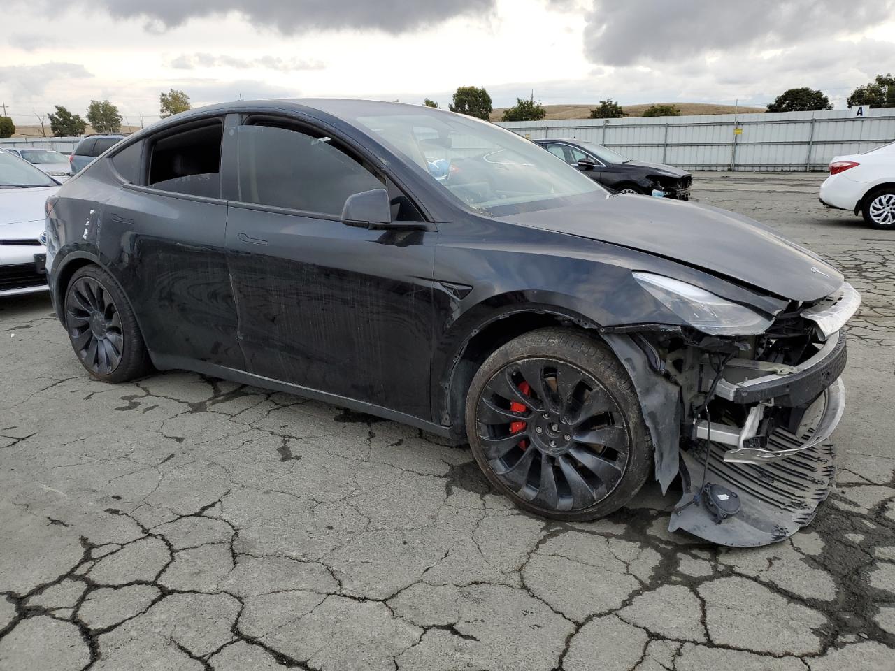 Lot #3302687043 2022 TESLA MODEL Y