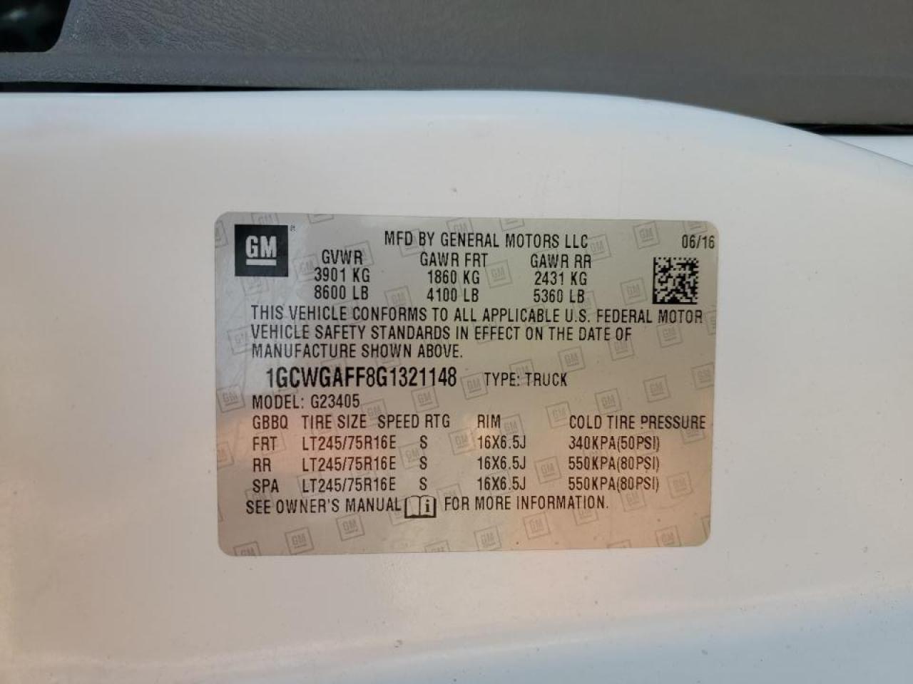 CHEVROLET EXPRESS 25