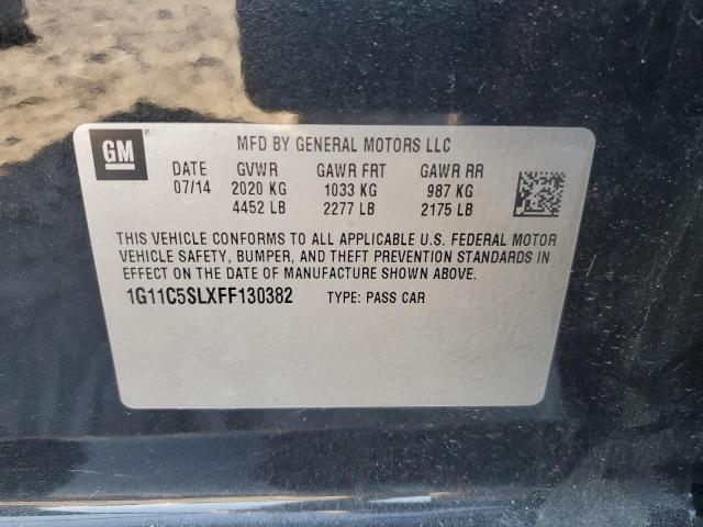 2015 CHEVROLET MALIBU 1LT 1G11C5SLXFF130382