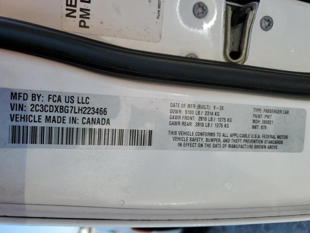 2020 DODGE CHARGER SX 2C3CDXBG7LH223466