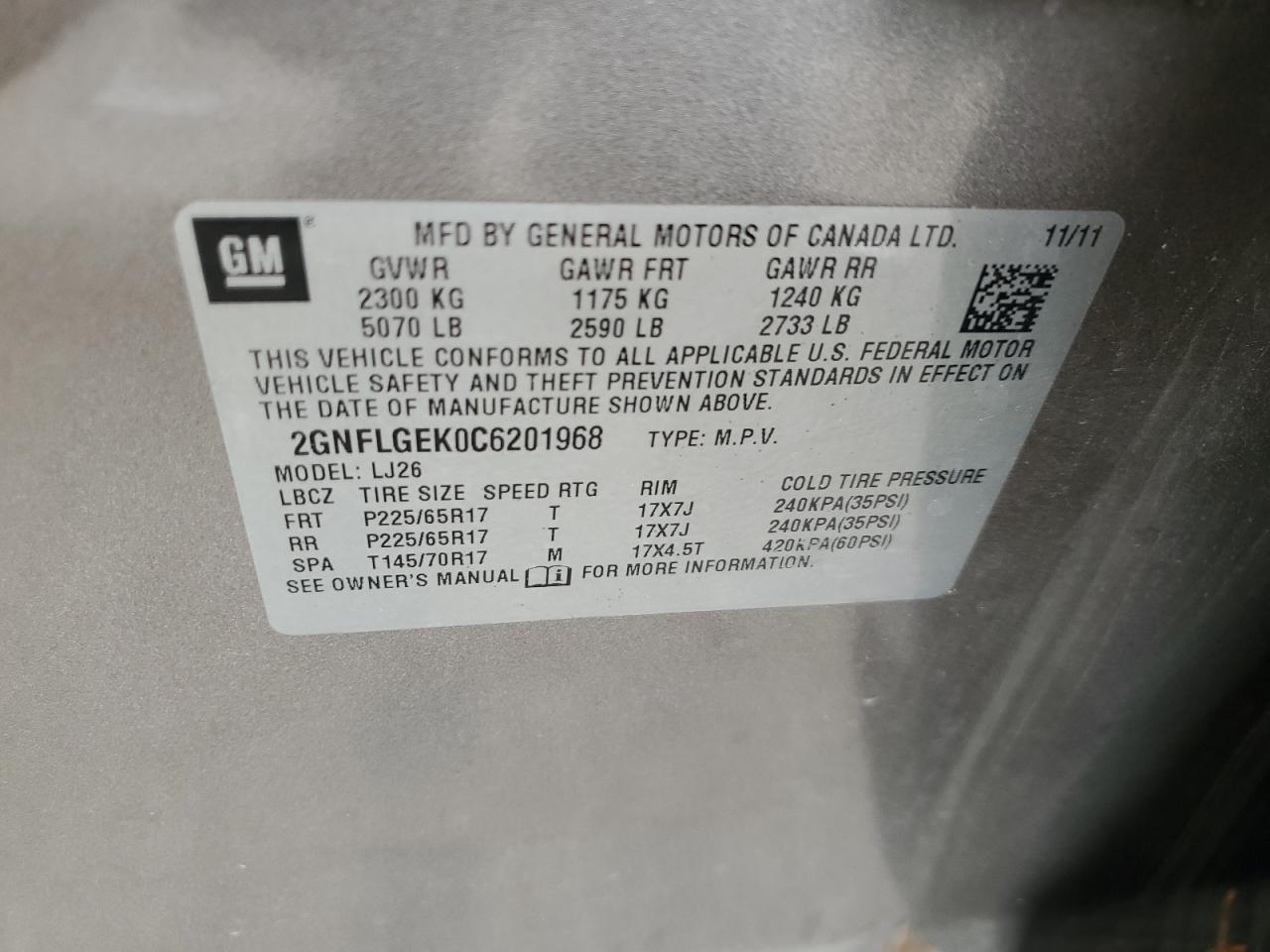 CHEVROLET EQUINOX LTZ