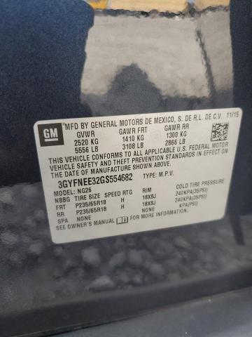 2016 CADILLAC SRX LUXURY #3285012938