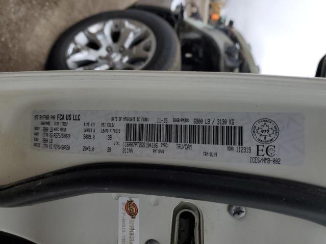 2016 RAM 1500 LONGH - 1C6RR7PT2GS194106