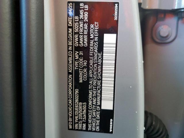 2025 VOLVO XC40 PLUS #3303903730