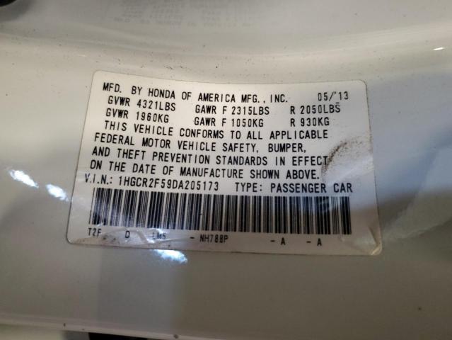 2013 HONDA ACCORD SPO - 1HGCR2F59DA205173