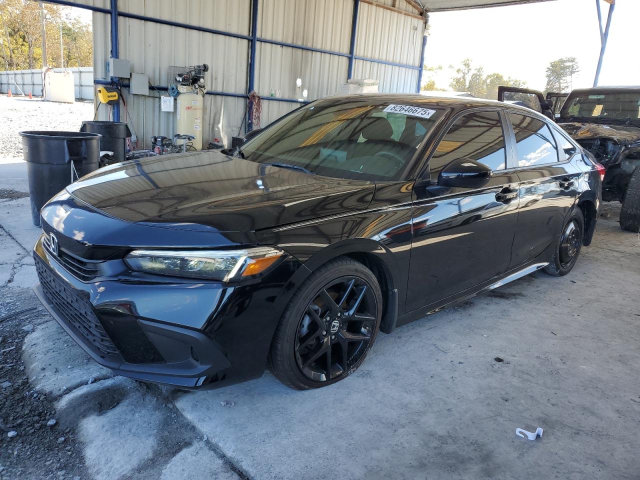 Lot #3297152508 2022 HONDA CIVIC SPOR