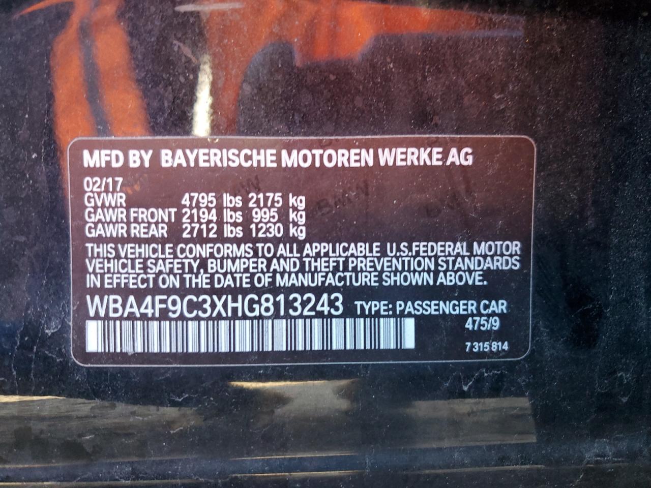 BMW 4 SERIES GRAN COUPE GRAN COUPE