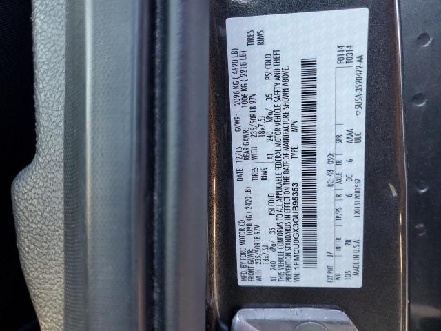 2016 FORD ESCAPE SE - 1FMCU0GX3GUB95353