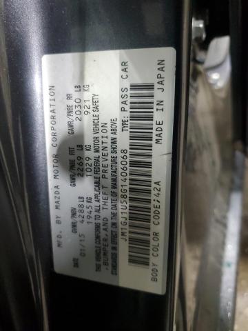 2016 MAZDA 6 SPORT - JM1GJ1U58G1406068