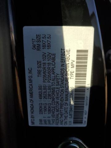 2017 ACURA RDX ADVANC - 5J8TB4H72HL036316