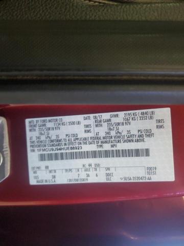 2017 FORD ESCAPE TITANIUM 1FMCU9J94HUE88923