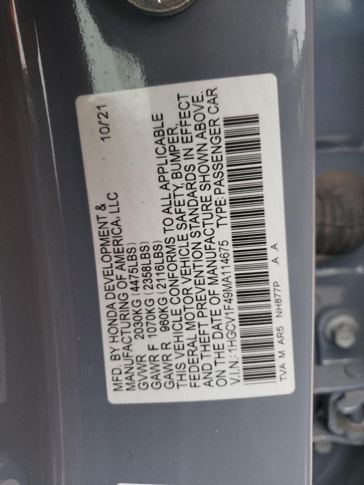 HONDA ACCORD SPORT SE