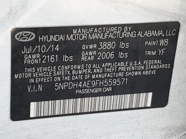 2015 HYUNDAI ELANTRA SE - 5NPDH4AE9FH559571