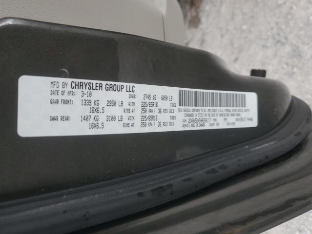 2010 DODGE GRAND CARA - 2D4RN5DX5AR269117