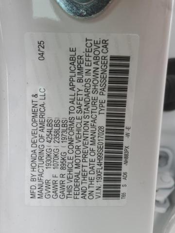 2025 HONDA CIVIC SPOR - 19XFL4H99SE017028