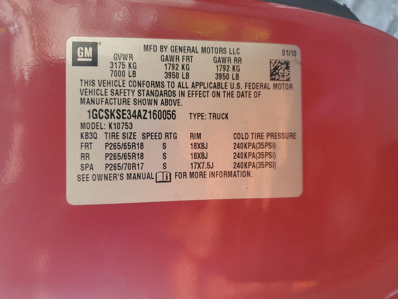 CHEVROLET SILVERADO K1500 LT