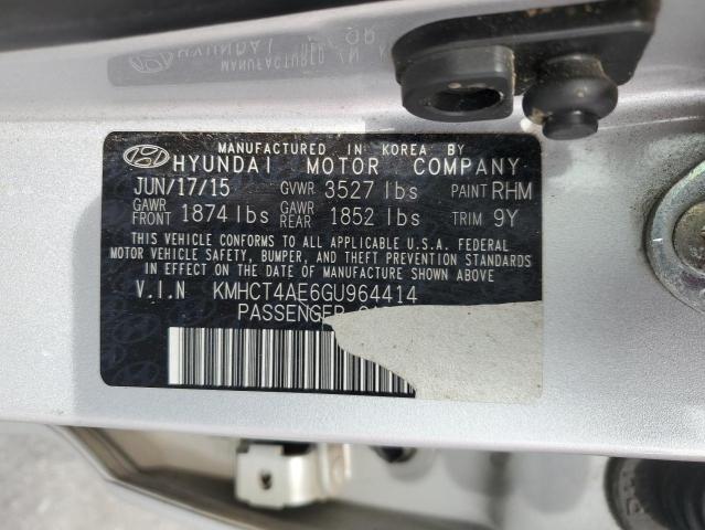 2016 HYUNDAI ACCENT SE - KMHCT4AE6GU964414