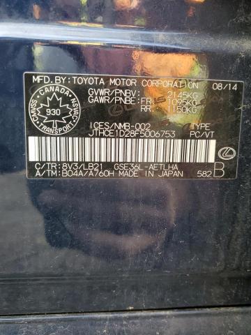 2015 LEXUS IS 350 - JTHCE1D28F5006753