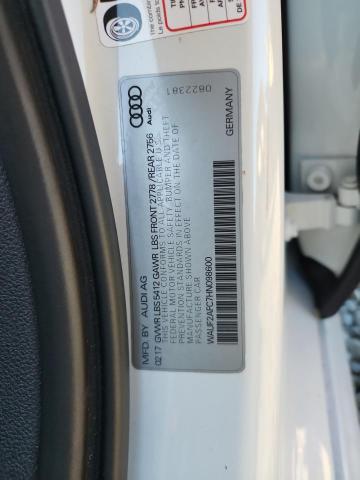 2017 AUDI A6 PREMIUM - WAUF2AFC7HN098600