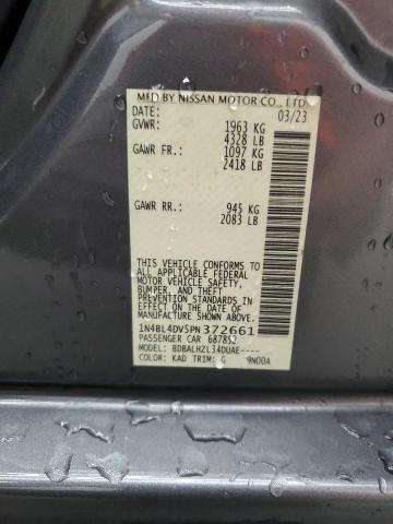 2023 NISSAN ALTIMA SV 1N4BL4DV5PN372661
