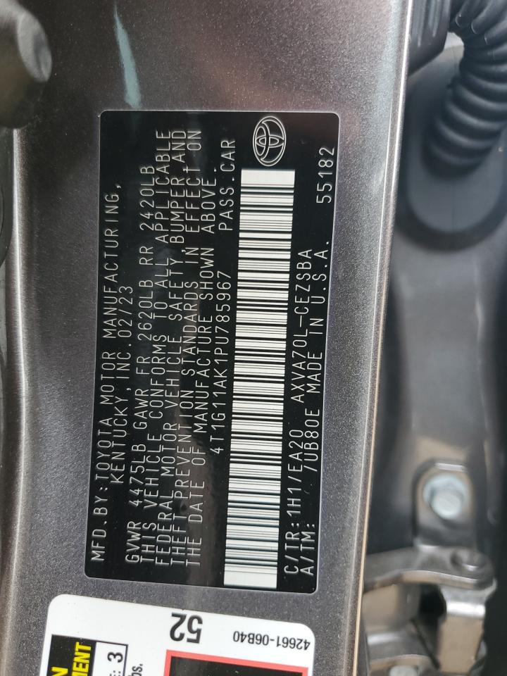 TOYOTA CAMRY SE NIGHT SHADE